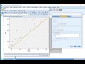 SPSS - Scatterplot reference line