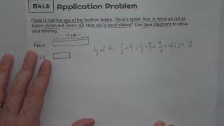 Module 4 Lesson 6 Application Problem