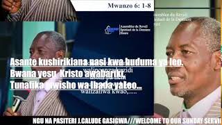 JumaPili kanisa la ARESHE BURUNDI,Karibuni msikilize Habari za siku za mwisho na MCHUNGAJI Pst J.…