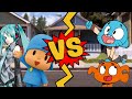 M.U.G.E.N. Battles | Hatsune Miku/Pocoyo vs Gumball/Darwin