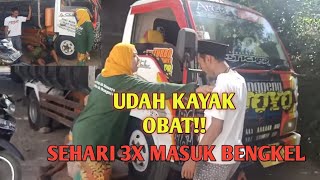 marah besar ke om jon sampai truck nya keluar asap,rusak 3kali sehari