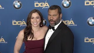 Jordan Peele and Chelsea Peretti at 70th Annual Directors Guild Of America Awards