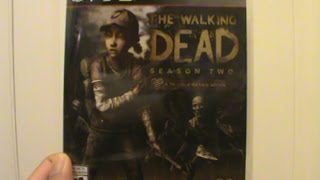 Unboxing (Abriendo) The Walking Dead Season 2 PS3