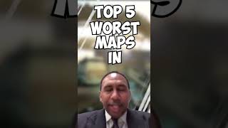 TOP 5 WORST MAPS IN BO2! | Call of Duty Shorts