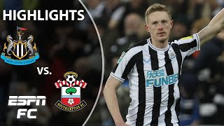 Newcastle into the final! | Newcastle United vs. Southampton | Carabao Cup Highlights | ESPN FC