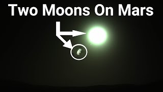 How Two Moons On Mars Were Caught By Perseverance || Mars' Two Moons Phobos And Deimos