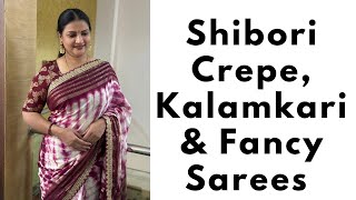 Shibori, Kalamkari \u0026 Fancy Sarees | SamathaReddyStudio