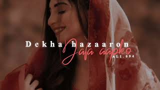Dekha hazaaron dafa apko- (Rustom) | Arijit Singh| lofi music 🎵 | A L I.0 9 4