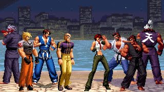 [KOF Mugen] Team Karate vs Team Marco