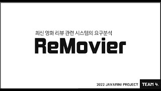 Java mini Project - ReMovier 🎥 (only Console)
