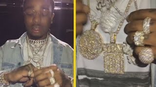 Migos Quavo Shows Off $700K In Jewelry