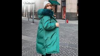 Vielleicht, двухсторонняя одежда, женские парки, зимние куртки, пальто из искусственного меха