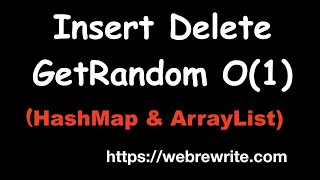 Insert Delete GetRandom O(1) | LeetCode 380 | Programming Tutorials