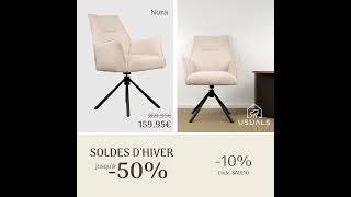 Soldes d'hiver -50% réduction