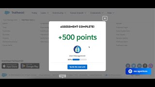 Trailhead - How to Add a new User.