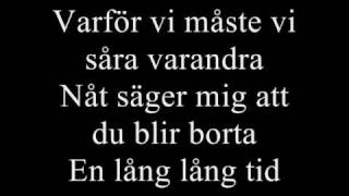 Håkan Hellström - För en lång lång tid (lyrics)