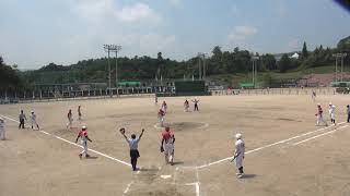 2016年IH ソフトボール 男子 1回戦 佐世保西（長崎）vs 佐川（高知）①