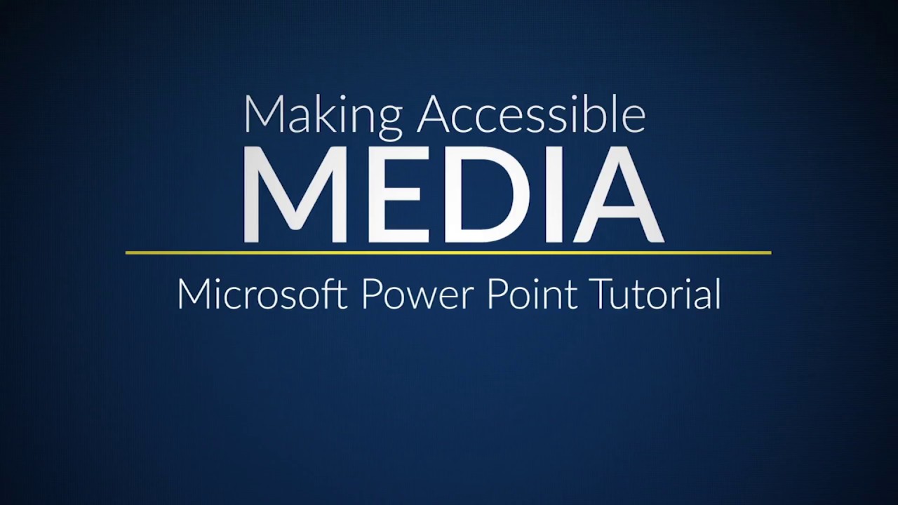 PowerPoint Tutorial - YouTube