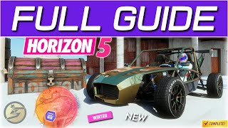 Forza Horizon 5 TREASURE HUNT TOP OF THE WORLD FH5 Treasure Hunt (Winter Festival Playlist)