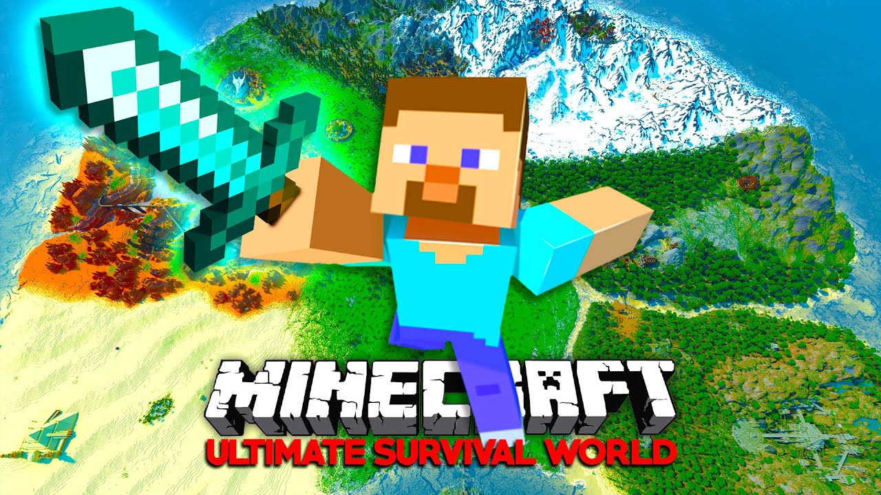 The Ultimate Survival World Minecraft Trailer Youtube