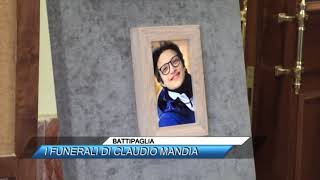 🟥 BATTIPAGLIA, I FUNERALI DI CLAUDIO MANDIA |Sud TV|