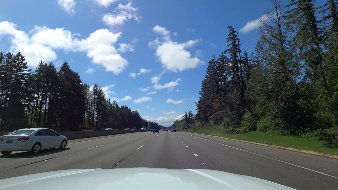 4k Driving From Olympia To Centralia Washington Youtube