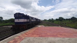 17620/Hazur Sahib Nanded - Aurangabad Weekly Express skipping Limbgaon  with GUNTAKAL TWINS