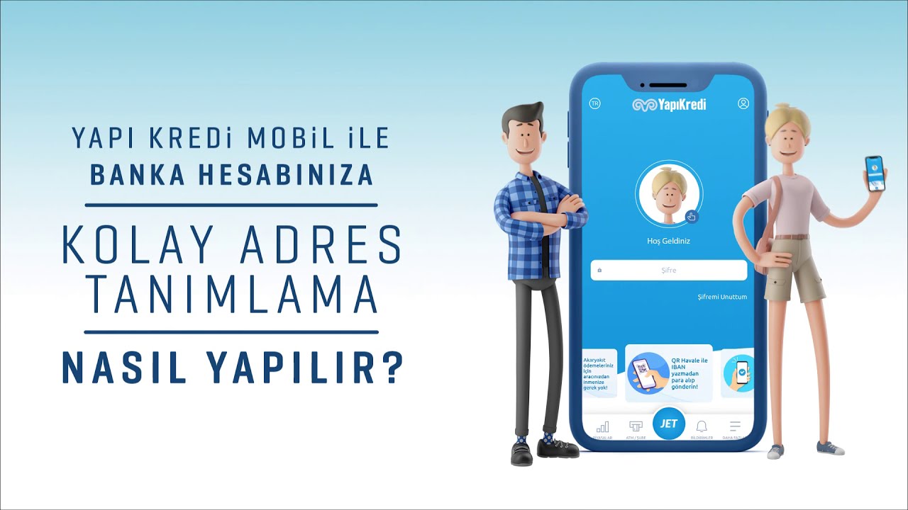 #NasılYapılır: Yapı Kredi Mobil Ile Banka Hesabına Kolay Adres ...