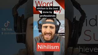 Friday's word of the day is nihilism. #wordoftheday #vocabulary #selfimprovement #friday