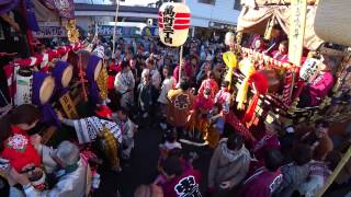 とちぎ秋まつり2016 ぶっつけ[ 萬町二丁目 - 萬町三丁目 ] - 栃木県栃木市 -