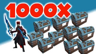 LOOT FROM 1000 MASTER CLUE SCROLLS