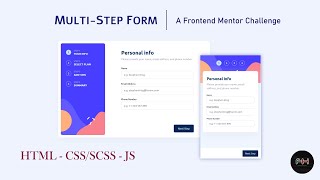 Multi-Step Form | Frontend Mentor Challenge (free) | FredHimself