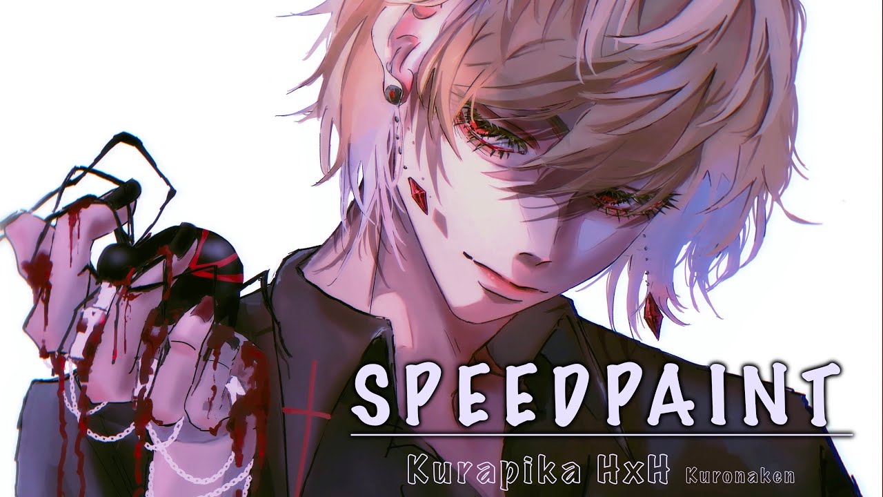 Speedpaint Drawing Kurapika From Hxh Procreate Youtube