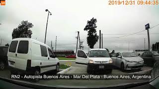 De Buenos Aires a Mar Del Plata via Ruta Nacional 2, Argentina - Dezembro/2019