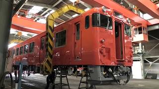 鉄道ふれあいフェスタ2018🚋💨 下関総合車両所 一般公開 車体上げ見学🏗️🚇🔧 JR西日本YouTube No.004