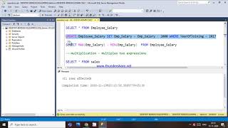 75.OPERATORS - ADDITION, SUBTRACTION ,MULTIPLICATION ,DIVISION, MODULO OPERATORS IN SQL