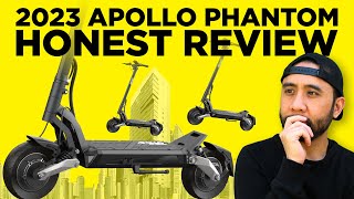 Unleashing the Thrills: Apollo Phantom Electric Scooter 2023 LUDO Mode Test | RunPlayBack