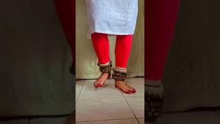 Dil diya gallan❤️ footwork #kattak #laykari #gungroo