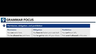 U14.9 GRAMMAR FOCUS
