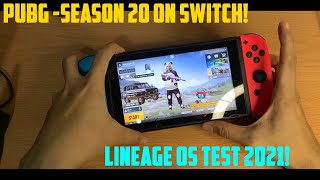 Pubg Nintendo Switch Season 20! Let's play Pubg Mobile On Switch Via Lineage OS 2021!
