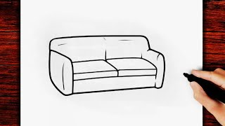 Come disegnare un divano