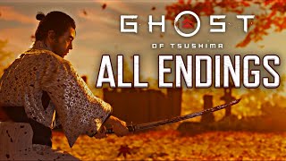 Ghost of Tsushima - Final Boss Fight // All Options + Endings