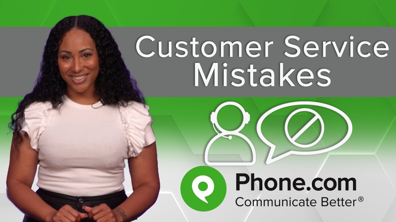 Common Customer Service Mistakes (And How To Avoid Them!) - YouTube