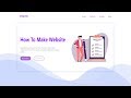 How To Create Website Using HTML CSS Bootstrap | Responsive Website Development Tutorials