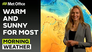 09/05/24 – Rain easing in north. Sunny elsewhere – Morning Weather Forecast UK – Met Office Weather
