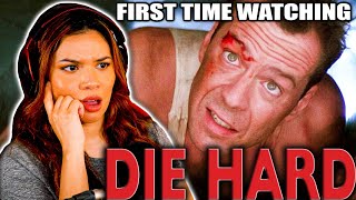 ACTRESS REACTS to DIE HARD (1988) FIRST TIME WATCHING *This is the REAL BEST CHRISTMAS MOVIE EVER!*