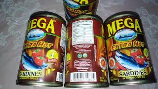 Mega Sardines extra hot