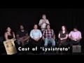 lbcc meet the director and cast lysistrata