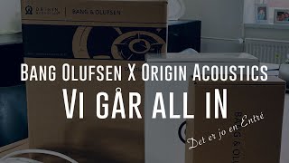 Bang Olufsen x Origin Acoustics Installation / Indbygnings højtalere i min entré