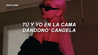 tú y yo en la cama dando candela me habías dicho que estabas soltera (Letra/Lyrics)